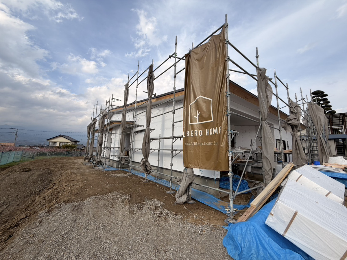 モデルハウス進捗状況